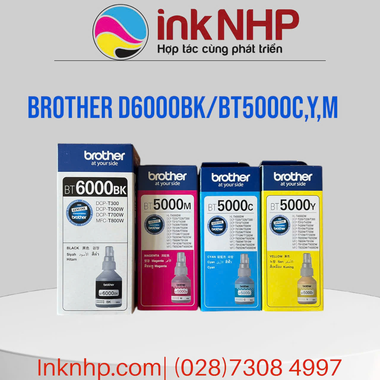 Mực in Brother DCP-T300 Hotline (028)73084997